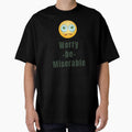 Stressed Face Worry be Miserable by KATKattalestv Unisex , , , Long Sleeve Tee