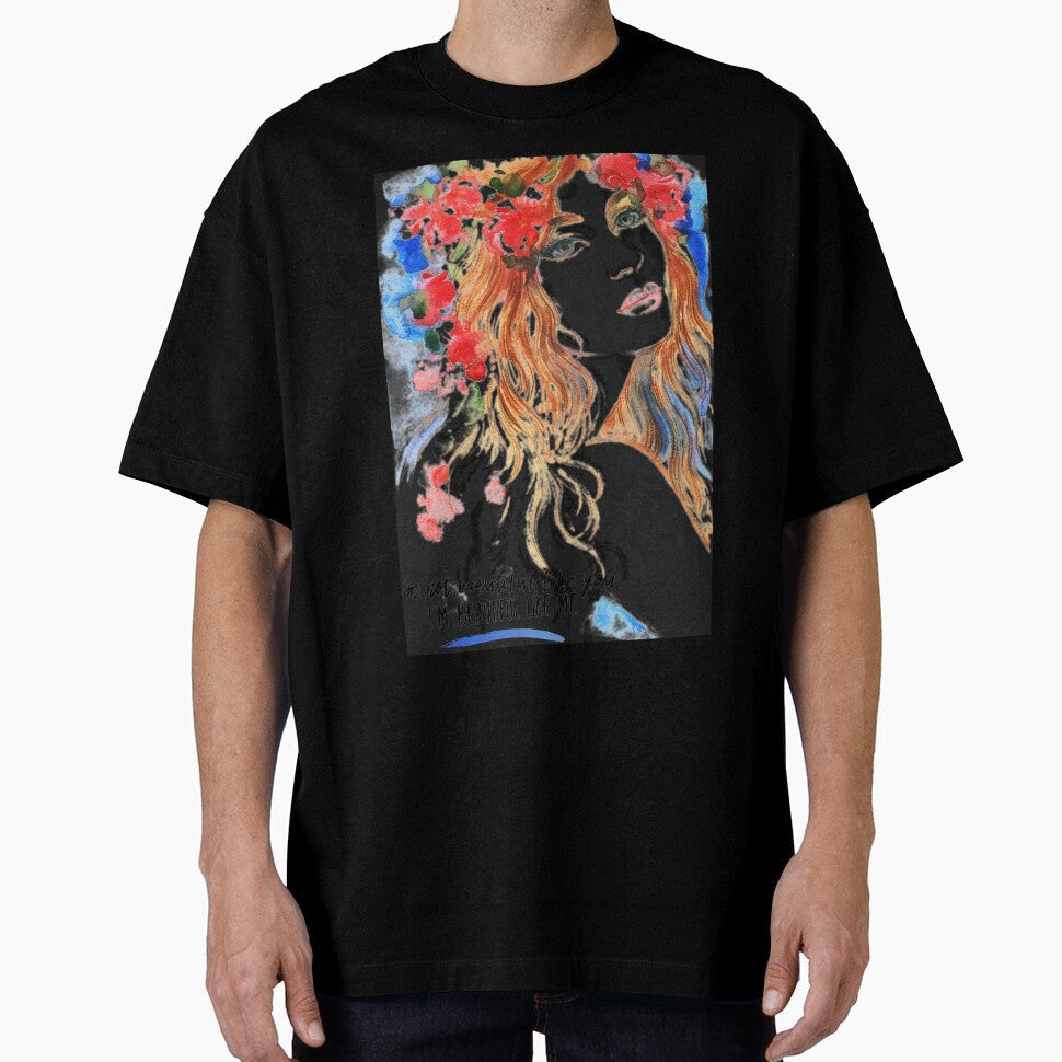 "I'm Not Beautiful Like You. I'm Beautiful Like Me." by LondonHouse Unisex , , , Long Sleeve Tee