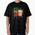 It's Fry Day French Fries Fast Food Fan by SapfireStuArt Unisex , , , Long Sleeve Tee