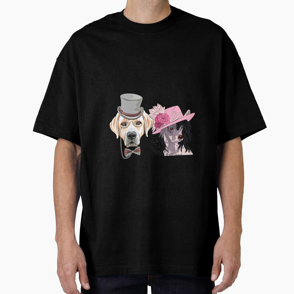 Mr. & Mrs. Dog by albix81 Unisex , , , Long Sleeve Tee
