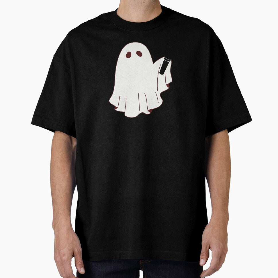 Spooky Season Funny Introvert Singing by CCKimShop Unisex , , , Long Sleeve Tee