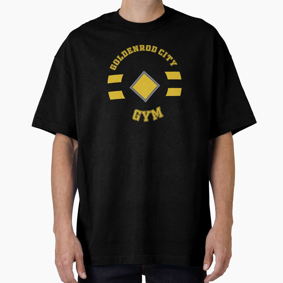 Goldenrod City Gym - Plain Badge by shanemuir5 Unisex , , , Long Sleeve Tee