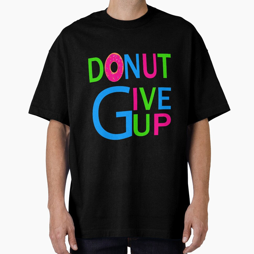 donut give up: donut gift:donut lover gift ideas:a gift for who loves donuts by khalidelk Unisex , , , Long Sleeve Tee