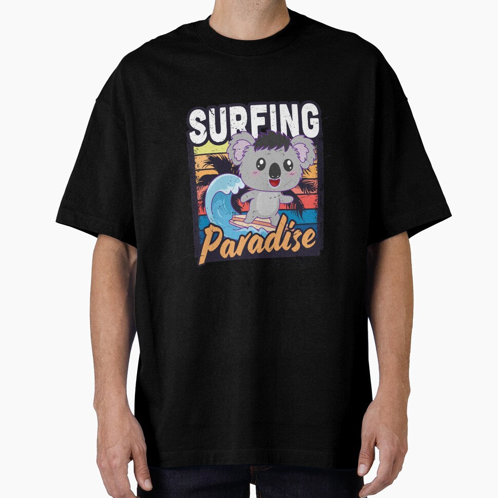 Surfing koala by zinovastudio