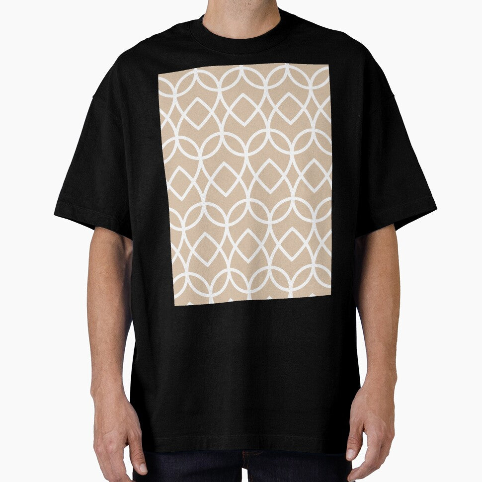 Brown and White Geometric Line Pattern Pairs DE 2022 Trending Color Cliff's View DEC720 by ColorOfTheYears