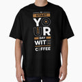 Start Your Day With Coffee Funny Coffee Lover Caffeine Addict Barista Gift by FerasArtFiveS