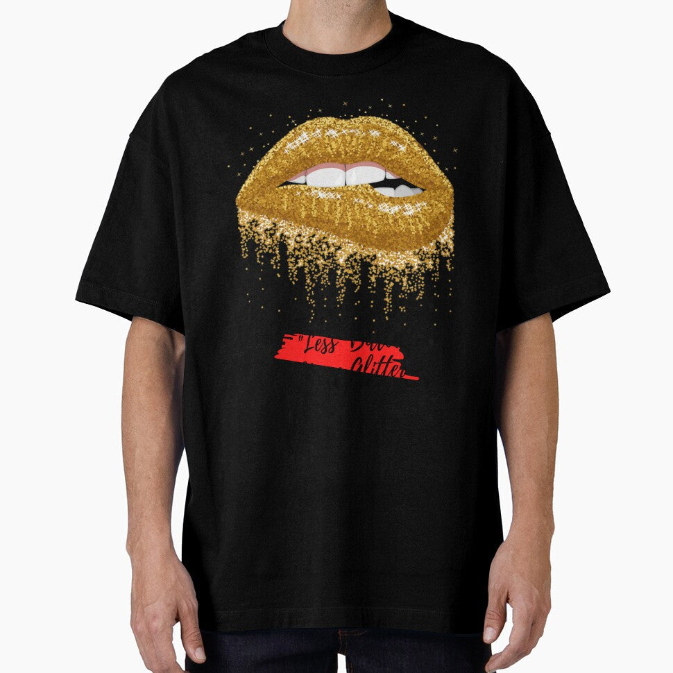 "Less Bitter, More Glitter" by LondonHouse Unisex , , , Long Sleeve Tee