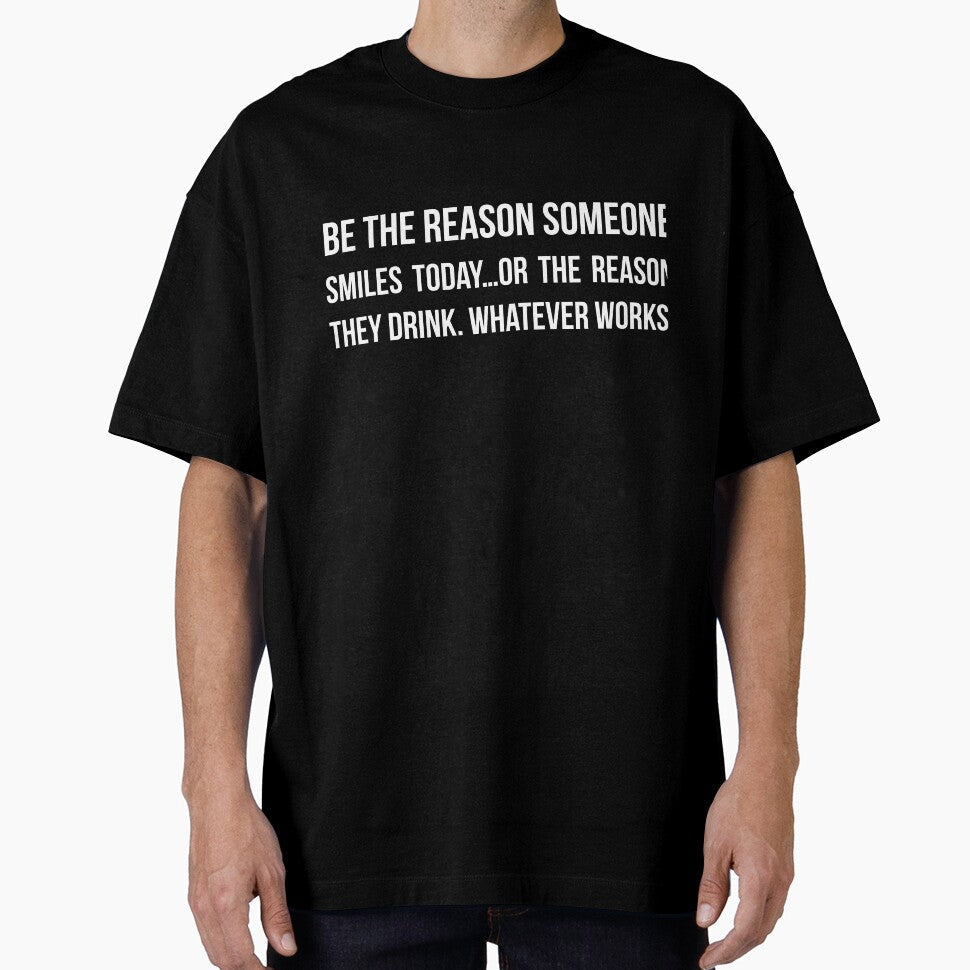 Be the reason today sarcastic by RedYolk Unisex , , , Long Sleeve Tee