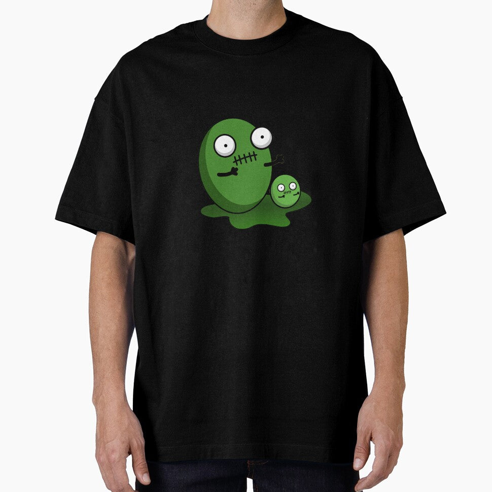 Zom-big Zom-small Cute Halloween Zombie Pun by punnybone Unisex , , , Long Sleeve Tee
