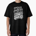 Will work for snacks by Supr Rare Unisex , , , Long Sleeve Tee
