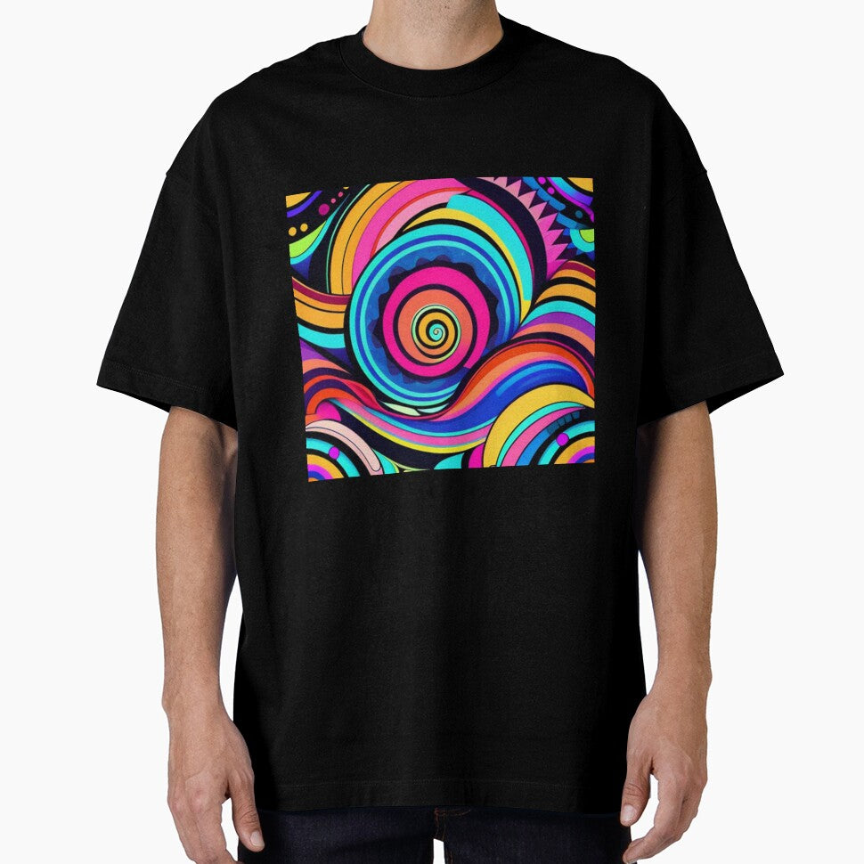 Trippy color pattern by Flowerslaps