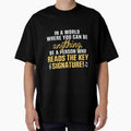 Be A Person Who Reads The Key Signature Unisex Adult Music Theory by wardpowerslamon Unisex , , , Long Sleeve Tee