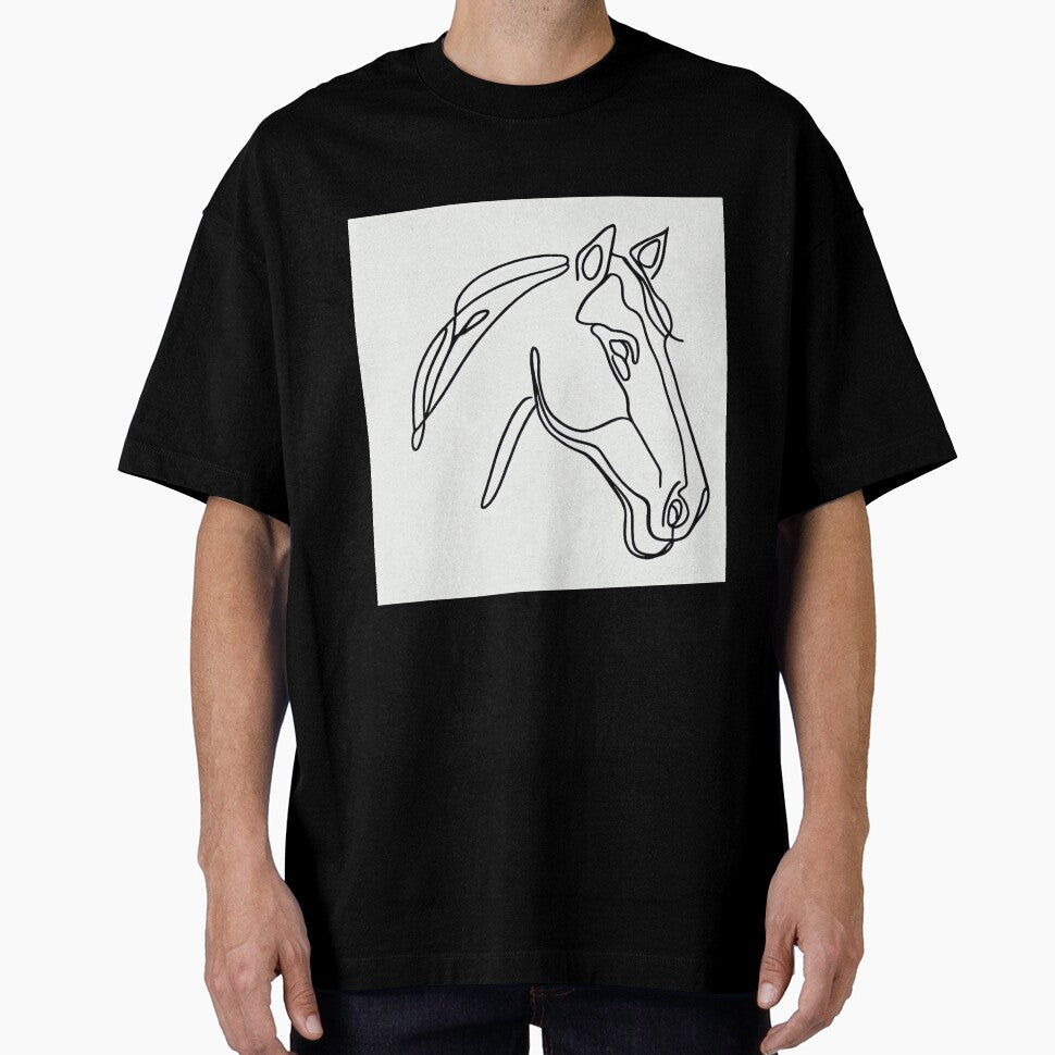 Grace in Simplicity: Horse in a Single Line by ReplyGirl