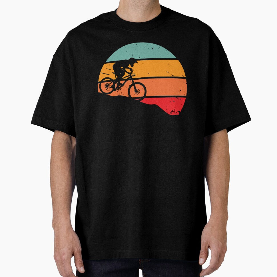 Retro downhill mountain biking by Gerald Waters