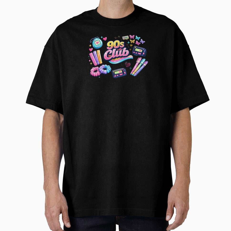 90s Club Shirt – Retro 1990s Nostalgia Tee | Vintage Throwback Aesthetic for 90s Kids by MEMORY-LN-Tees