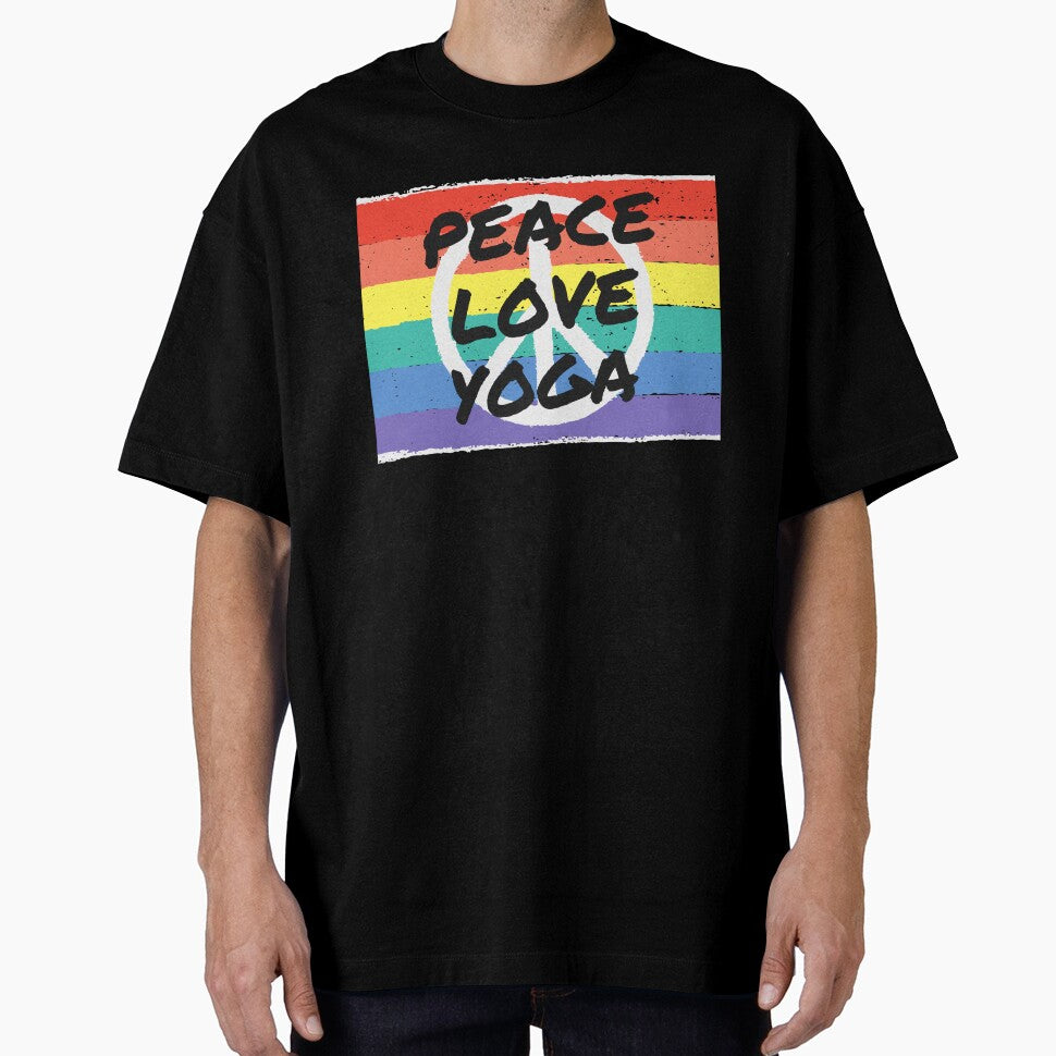 Peace. Love. Yoga by TheGreenGoat