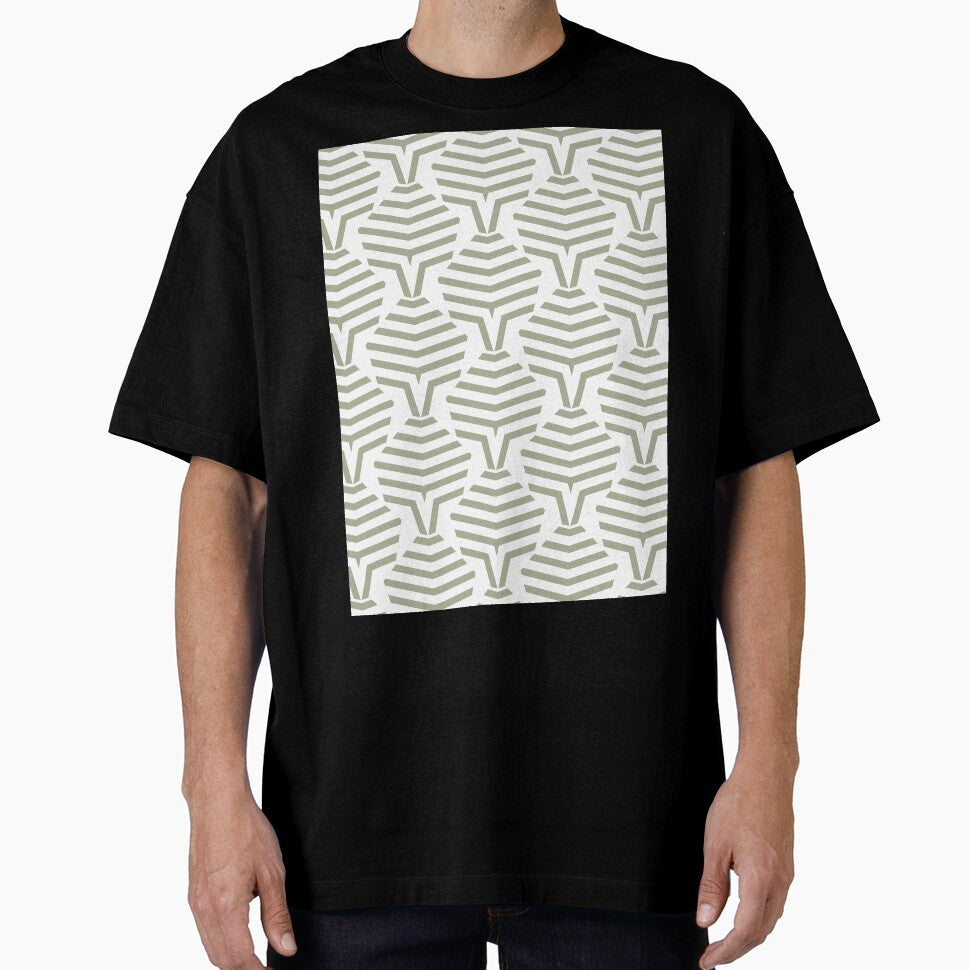 Green and White Geometric Stripe Shape Pattern Coordinates w/ PPG 2022 Color of the Year Olive Sprig PPG1125-4 - Colour Trends - Hue - Shade by ColorOfTheYears