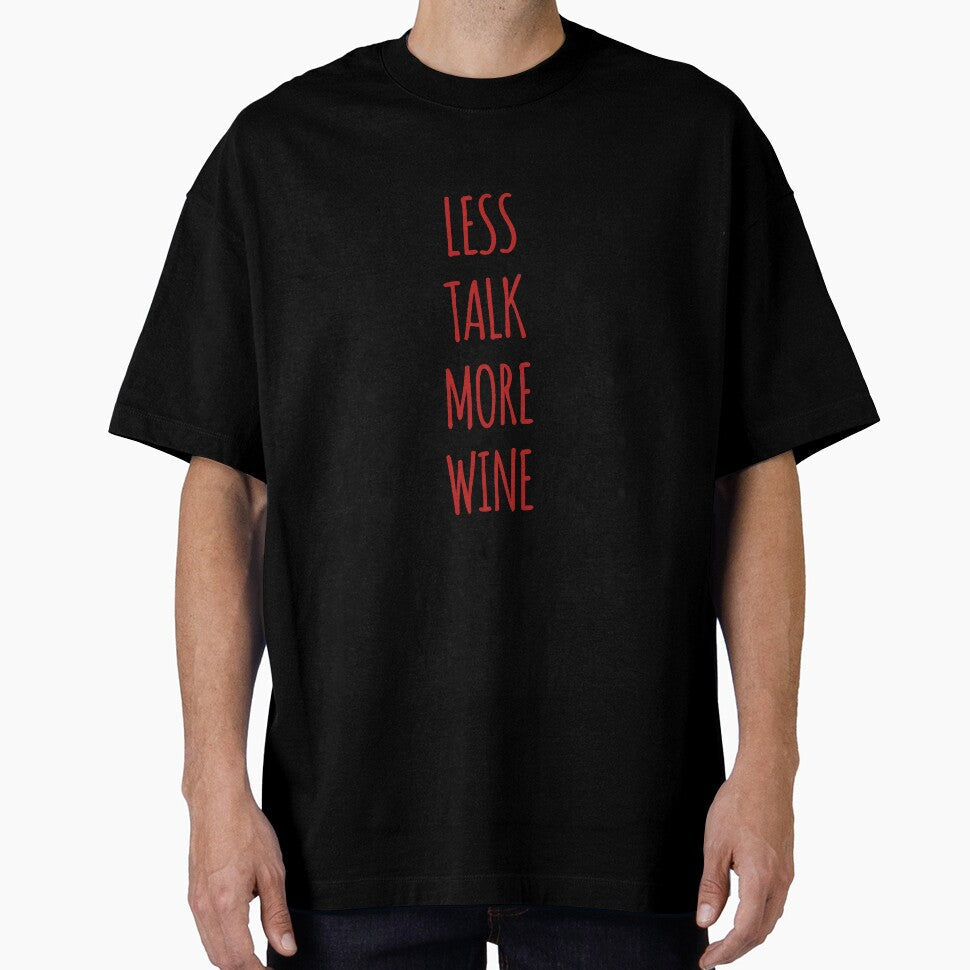 Less talk more wine by Andersong Unisex , , , Long Sleeve Tee