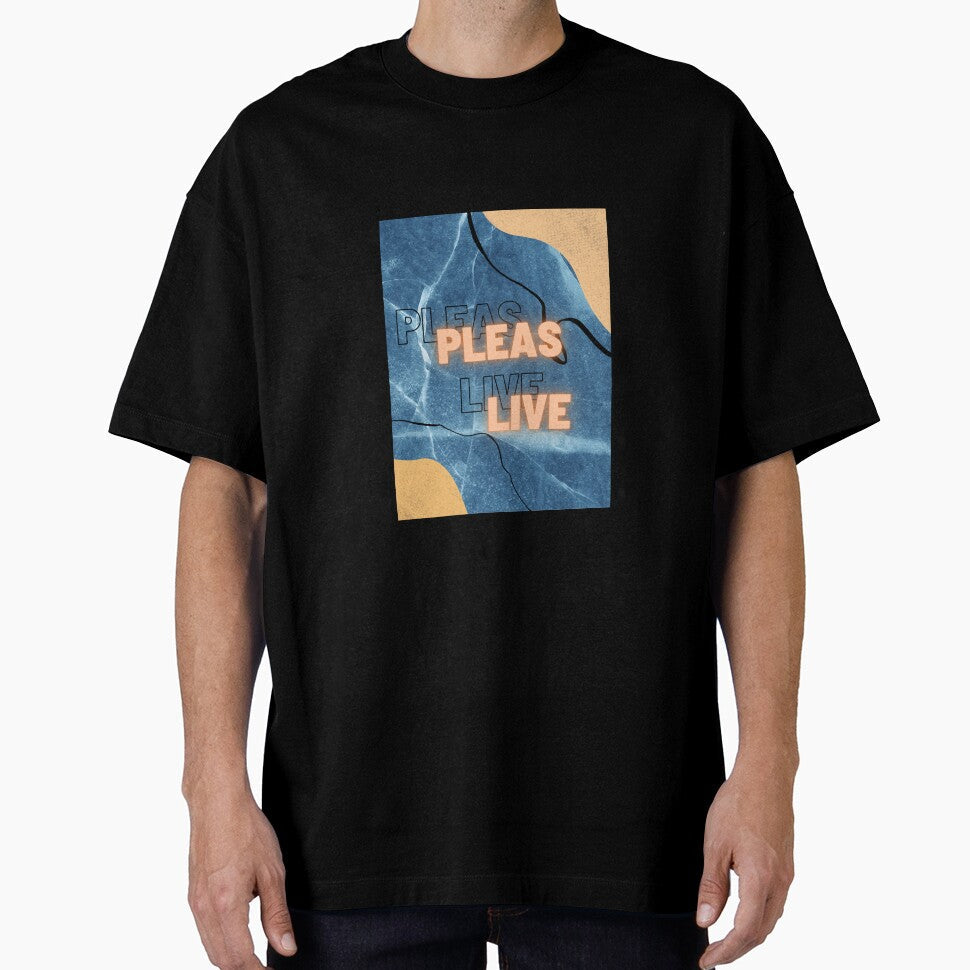 «Pleas Live” print by DianaBoS Unisex , , , Long Sleeve Tee