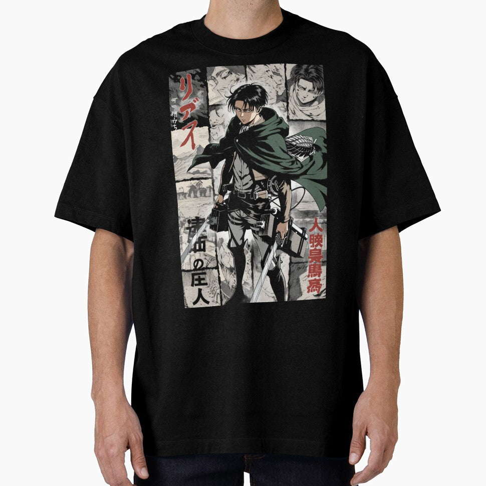 Levi Ackerman Manga Panel by AnimeArsenalPrints Unisex , , , Long Sleeve Tee