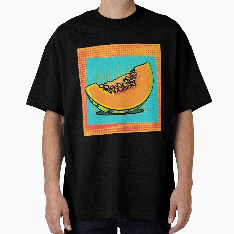Rockmelon Pop Art 4 by AstroRisq Unisex , , , Long Sleeve Tee
