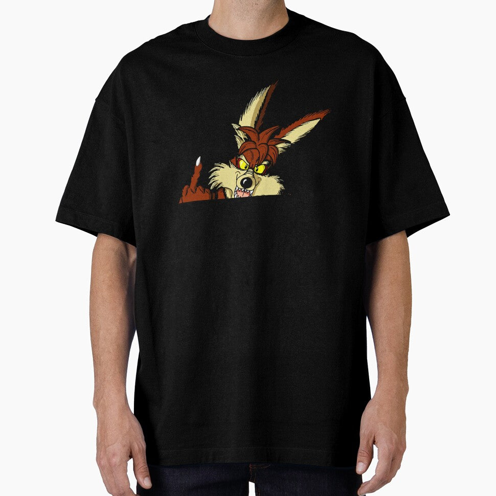 Coyote Middle Finger Peeker by marhinmichael