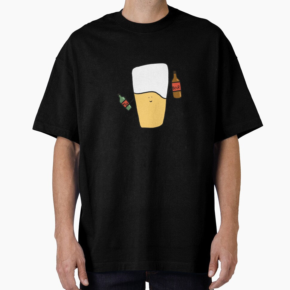 Mr. Beer Cute Anime Drink Gift Logo Character T Shirt Japanese Kawaii by Marinaaa010 Unisex , , , Long Sleeve Tee