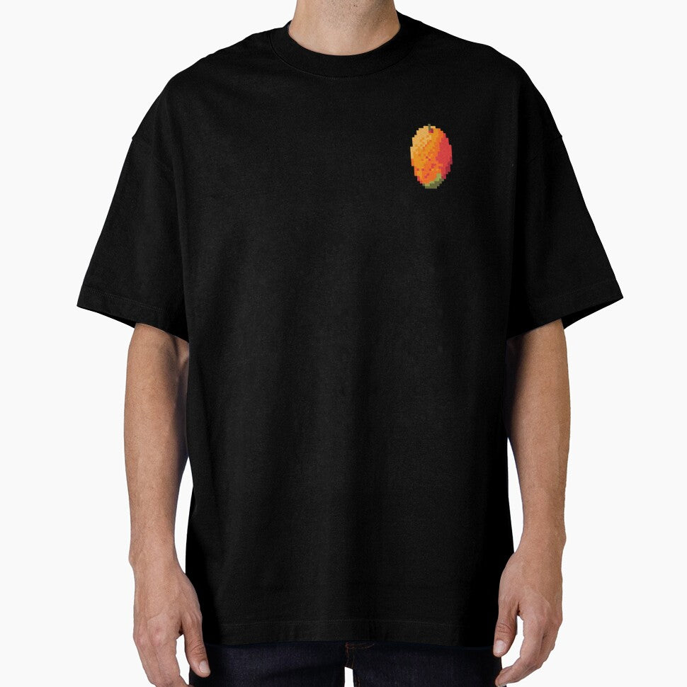 Pixel Mango - pixel food art by LittleFoodShop Unisex , , , Long Sleeve Tee