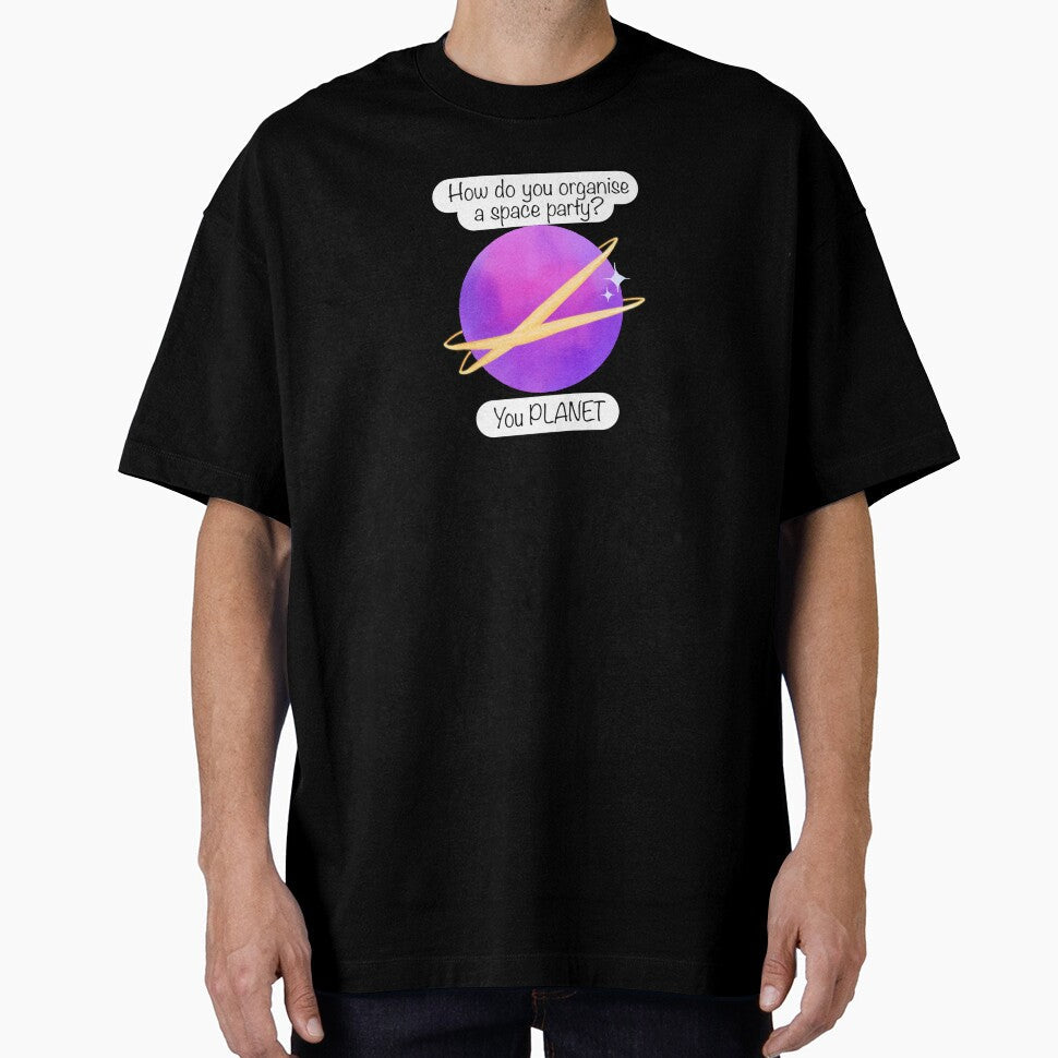 Space pun decal by PrintsandPronts Unisex , , , Long Sleeve Tee