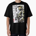 Master Chief Sumi-e by AnimeArsenalPrints Unisex , , , Long Sleeve Tee