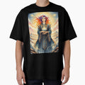 Copy of mythological guardian of flowers and third eye by Ecosetereos