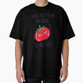 I love you from my head tomatoes by Nyanko-Sempai Unisex , , , Long Sleeve Tee