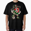 Mexico Soccer Mascot Funny Football Cartoon Graphic by ArtSpark Studio