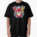 Rocking Ketchup and Mustard Bottle by markymaarty Unisex , , , Long Sleeve Tee