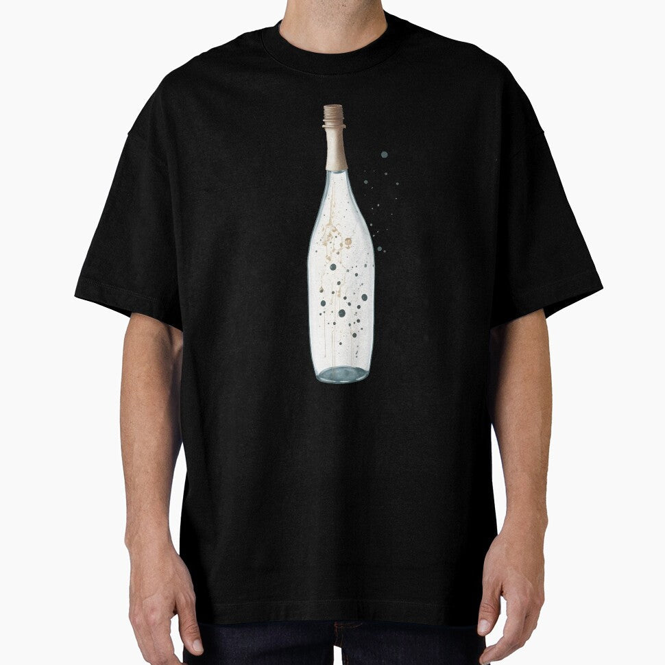 Aesthetic Color Splash Bottle by Cravio Unisex , , , Long Sleeve Tee