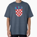 Vintage Croatia Croatian Flag - Hrvatska Sahovnica by vladocar