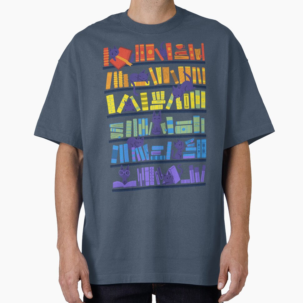 Library Kittens by TaylorRoss1 Unisex , , , Long Sleeve Tee