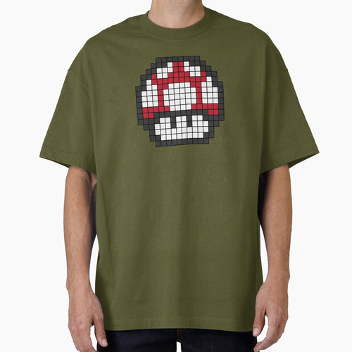 8Bit - Red Mushroom by Rubecula