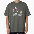I Go Both Ways Red White Wine Lover by ColorFlowArt