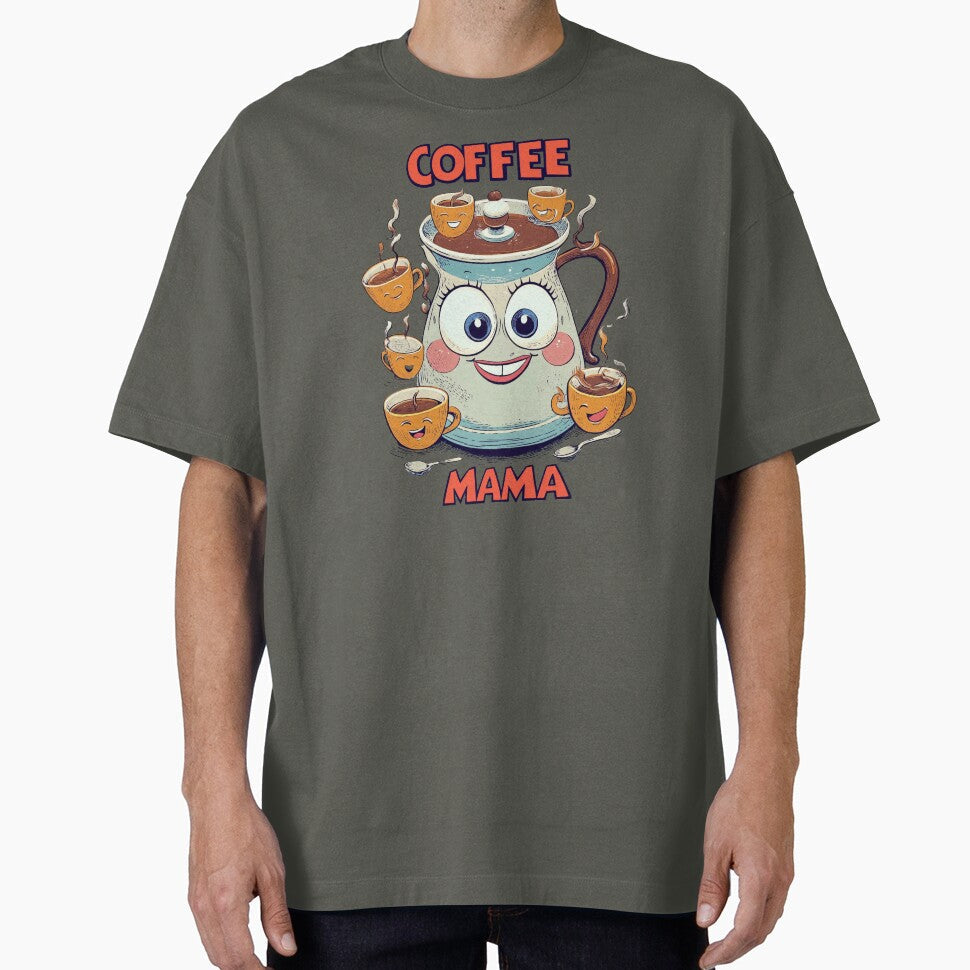 Mama Loves Coffee by uncledougie Unisex , , , Long Sleeve Tee