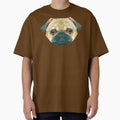 Pug Head Triangle by Fairyjam