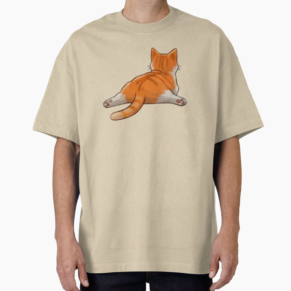Lazy Stretch Cat by Miryou
