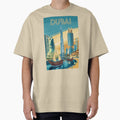 Dubai Vintage Travel Poster by TravelerRat