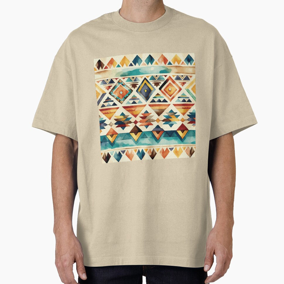 An Aztec Geometric Southwestern Design - Boho Chic Patterns by GVRDesign