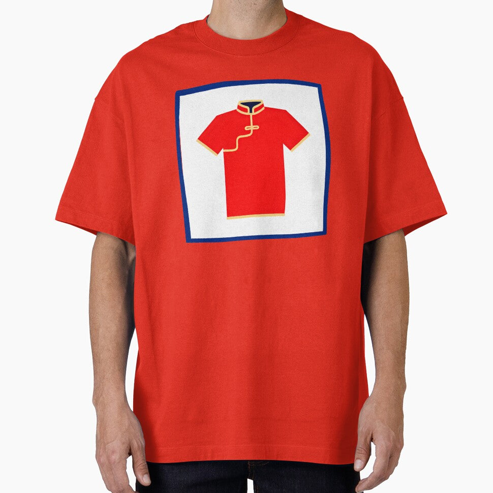 Chinese shirt minimalist graphic icon by ArtEllary