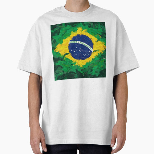 Abstract Brazilian Flag by MySignatureItems