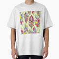 boho vivid feathers by haroulita