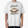 Need Coffee – Cute Coffee Lover Aesthetic | Cozy Morning Caffeine Design for T-Shirt, Sticker, Phone case, mug, bag, hoodie ☕✨ by ArtByTripti