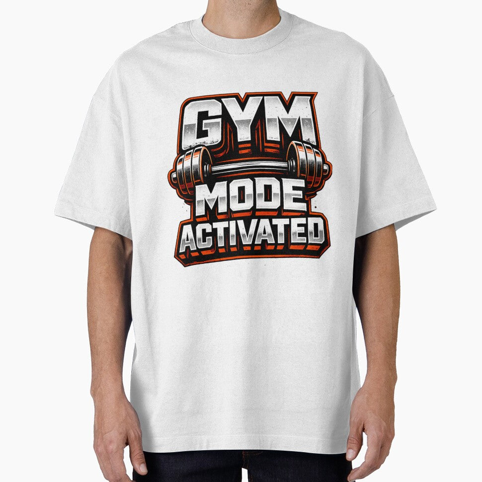 GYM Mode Activated Fitness Motivation by WaveInkDesigns