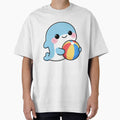Dolphin holding beach ball by Kimicute